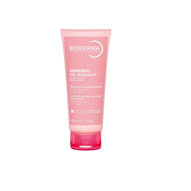 bioderma sensibio gel moussant tube 100ml