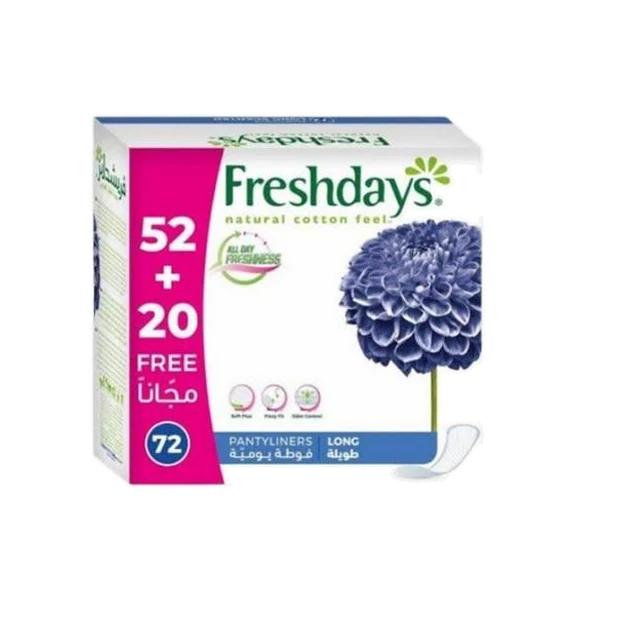 فريش دايز معطره 72 فوطه