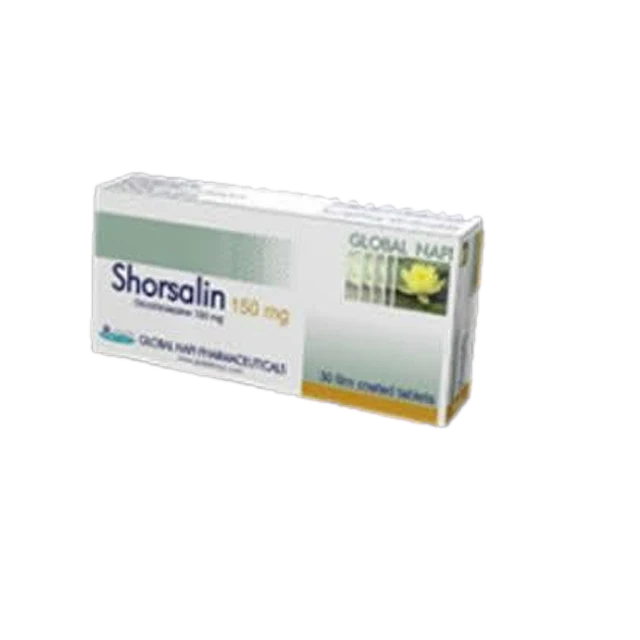 شورسالين 150مجم 30قرص 20%