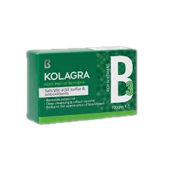 kolagra acne treatment soap 100mg