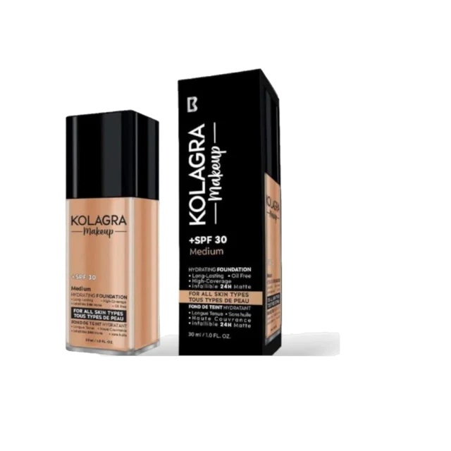 KOLAGRA FOUNDATION SP30ML MEDIUM