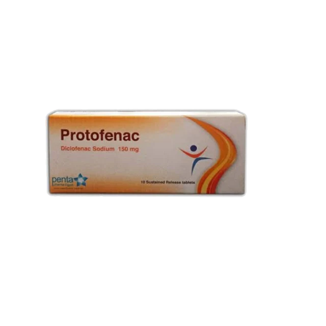 بروتوفيناك 150مجم اقراص 2شريط