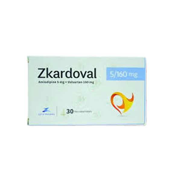 زكاردوفال 5 160مجم اقراص 30قرص 3شريط