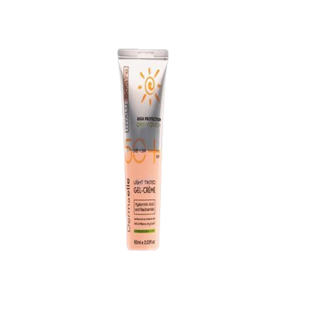 ديرمايل هيالو سولار كريم جل ملون خفيف للوقاية من الشمس SPF50 - 60 مل