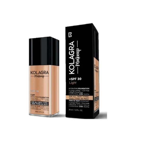 Kolagra Foundation Make-Up SPF30+ (Light) 30 ML