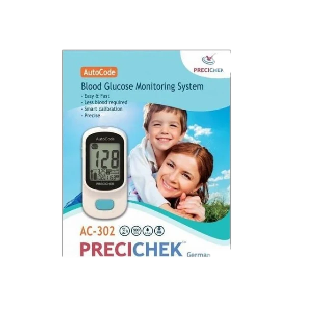 Precichek Blood Glucose Monitoring System + 50 Test Strips Offer