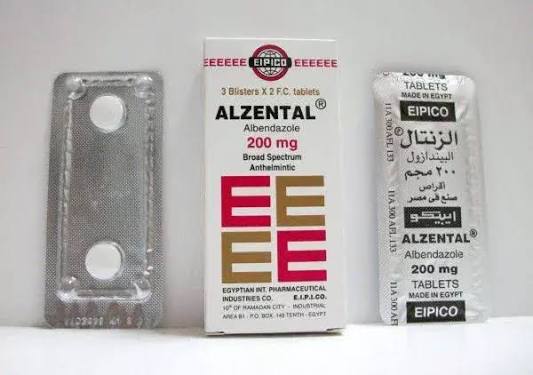 الزينتال600مجم 6اقراص
