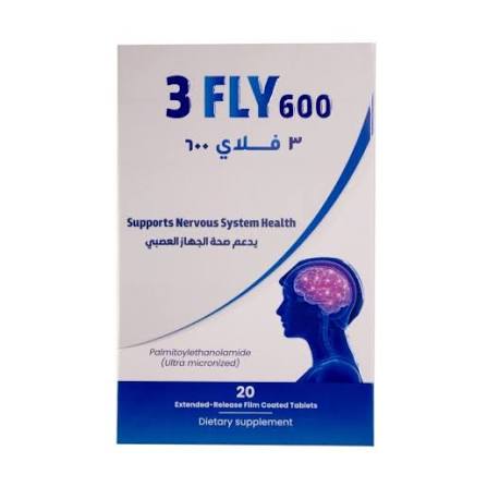 ثري فلاي 20 قرص 2 شريط 600