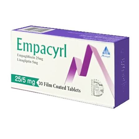 امباكيرل 25 5 مجم 30 قراص 3شرايط