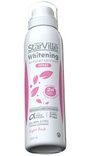 starville whitening spray pink