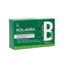 kolagra acne treatment soap 100mg