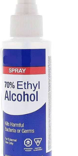 كحول اثيلى70% 125ملى اسبراى