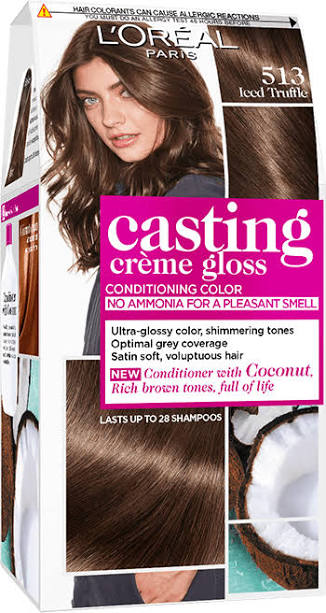 LOREAL CASTING COLOR ICED TRUFFLE 513
