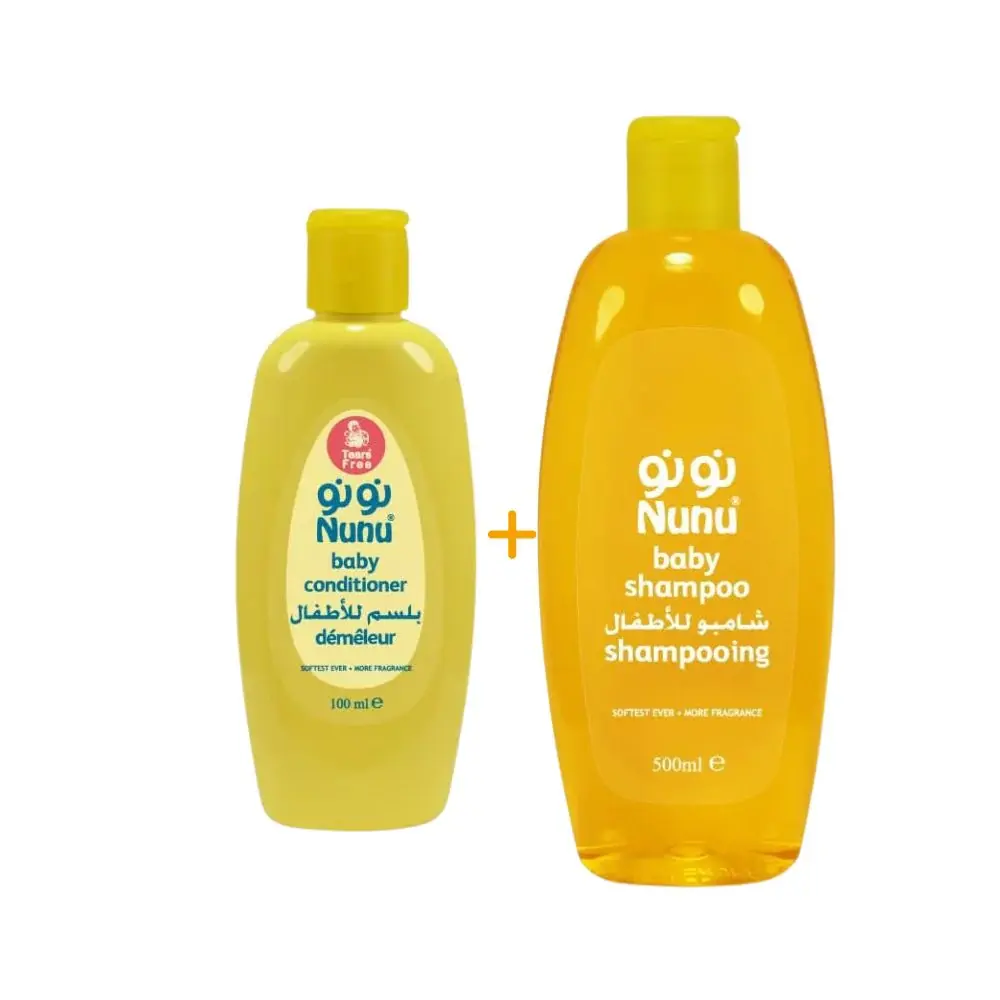 نونو شامبو 500مل + باسم 100 مل عرض
