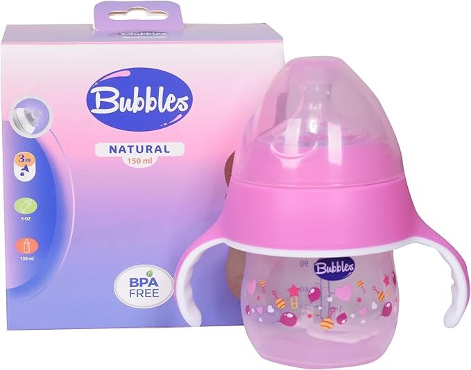 بابلز ناتشورال كوب بيد 150 مل روز