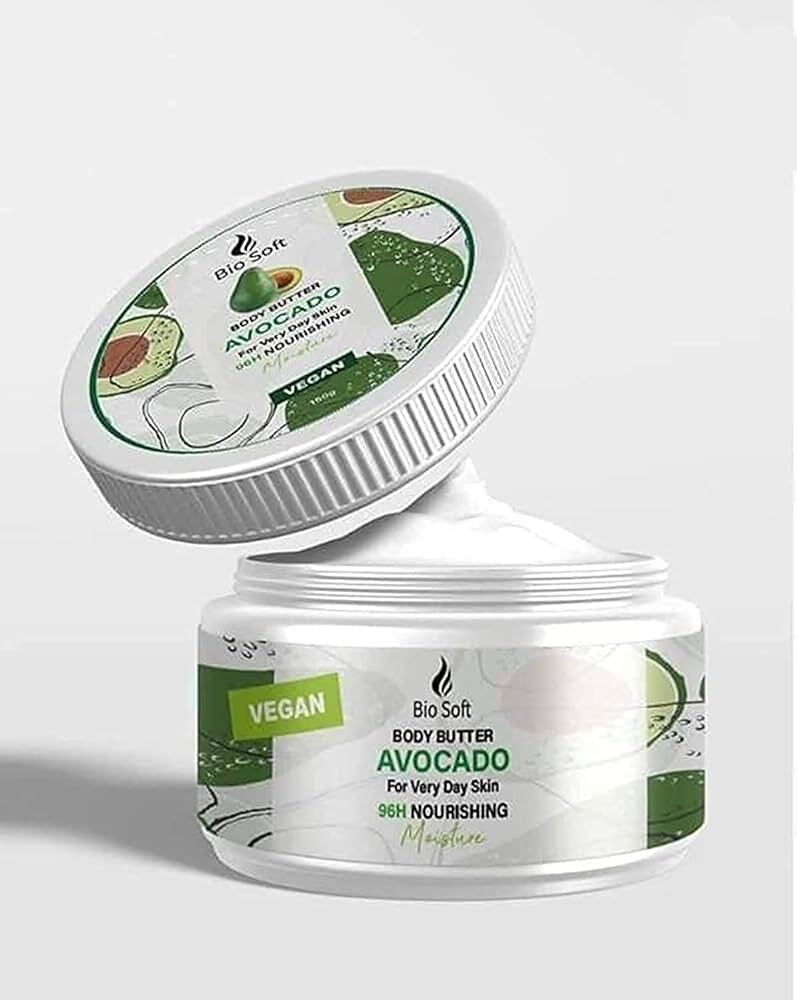 زبدة الجسم بيو سوفت المغذية بالأفوكادو 500 جرام