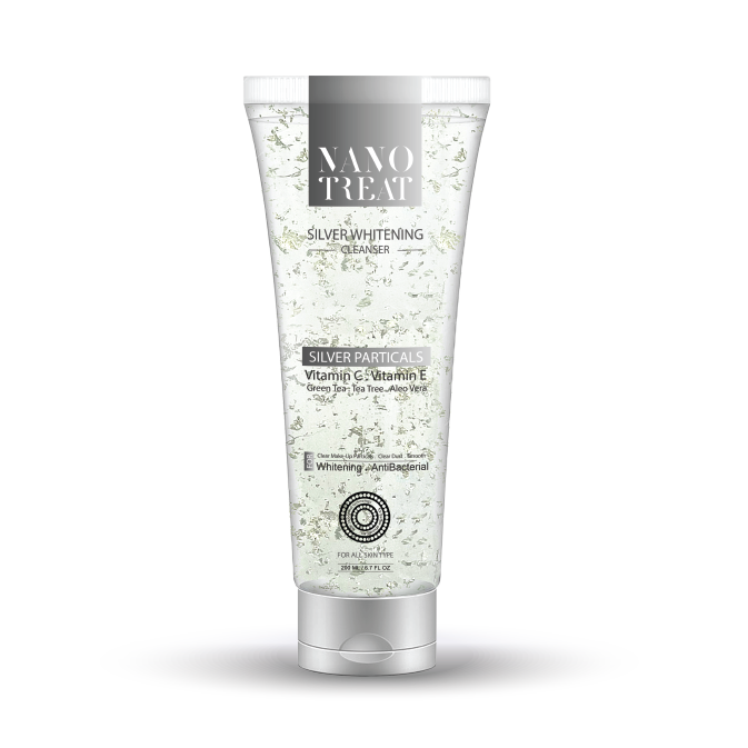 نانو تريت سيلفر وايتنجن كلينسر 200 مل