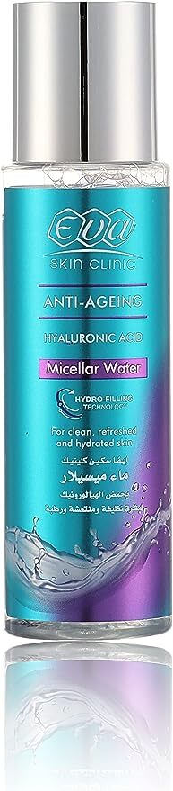 ايفا سكين كلينك هيالورونيك اسيد ماء ميسيلار 200 مل