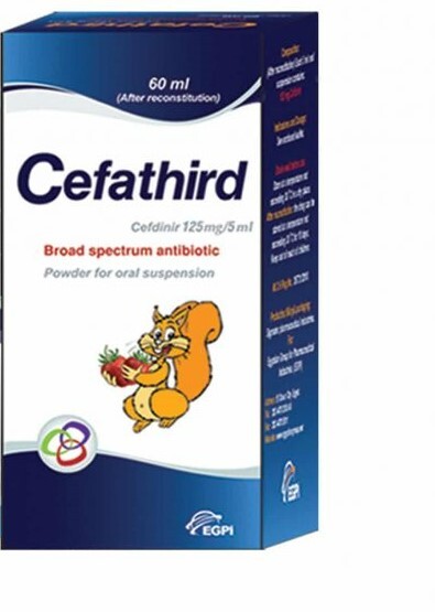 سيفاثيرد 125مجم/5مل شراب معلق 60 مل
