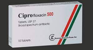 سيبروفلوكساسين 500 مجم 10 اقراص