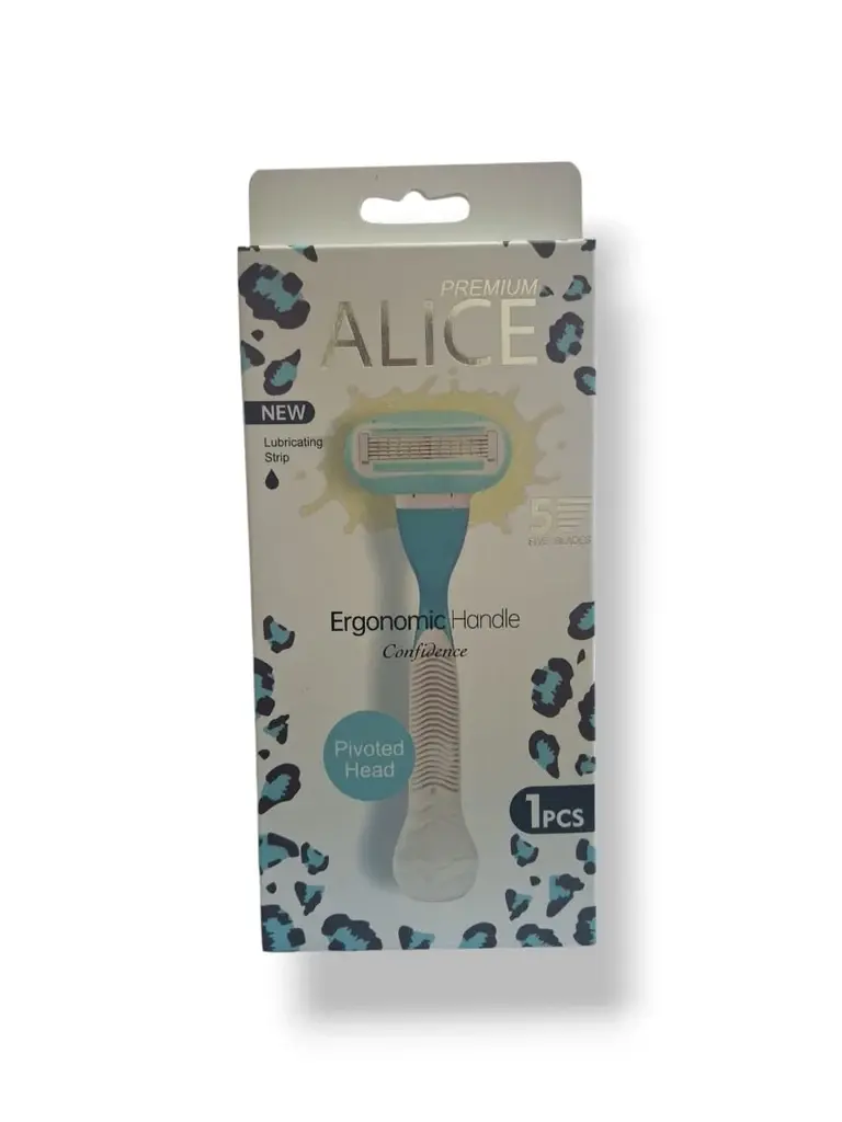 ماكينة حلاقة أليس بريميوم ديلوكس ناعمة 5 شفرات قطعة واحدة