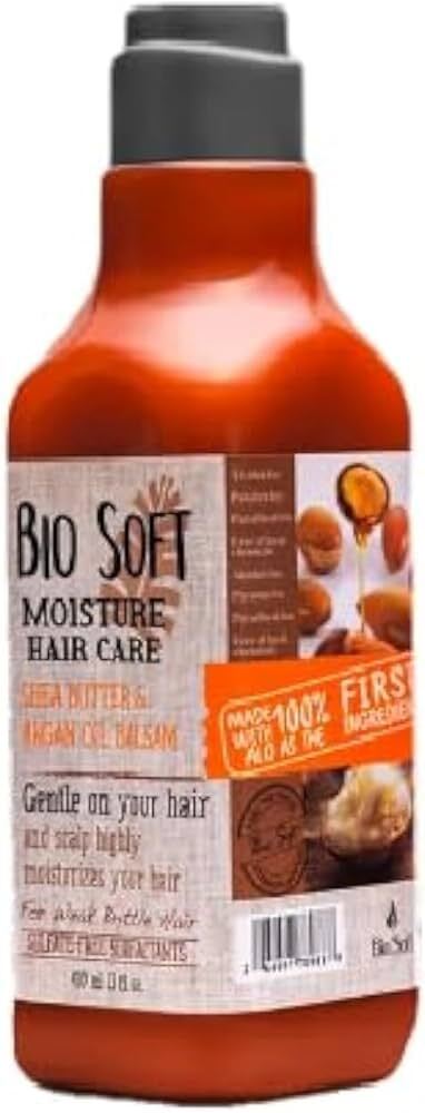 بلسم الشعر بايو سوفت بزبدة الشيا وزيت الأرجان - 490 مل