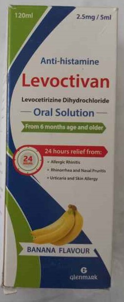 ليفوكتيفان 0.5مجم/مل شراب 120 مل