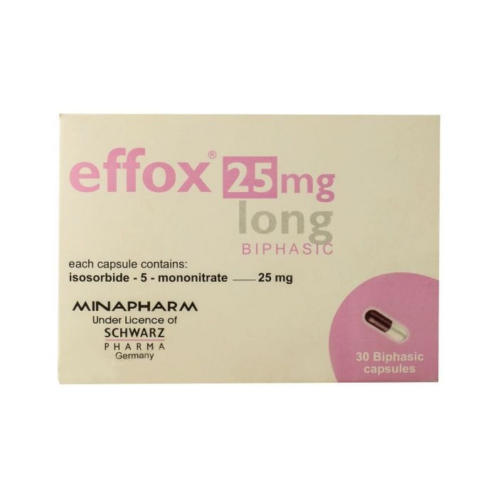 ايفوكس 25 مجم 30 كبسولة