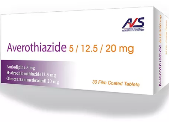 افيروثيازايد 5/20/12.5مجم 10 قرص