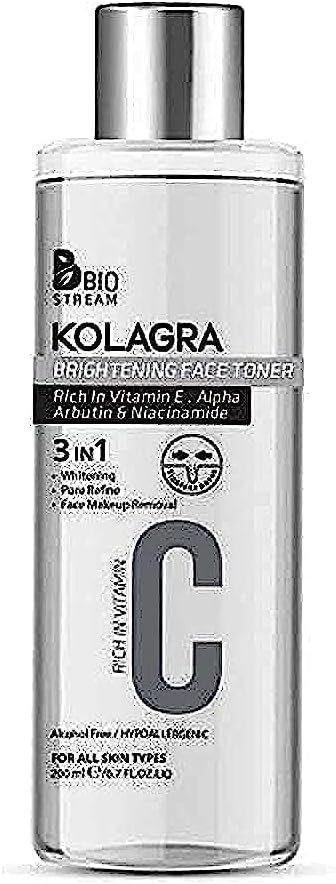 تونر كولاجرا لتفتيح الوجه بفيتامين سي 200 مل