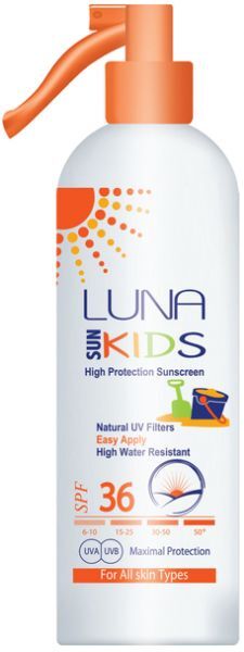 صن بلوك كيدز من لونا 36 - تريجر سبراي 130 مل