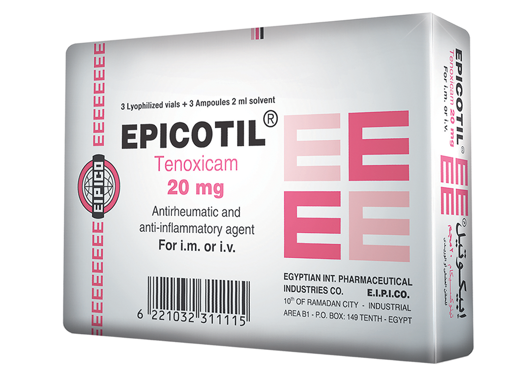 ابيكوتيل 20مجم 3 فيال