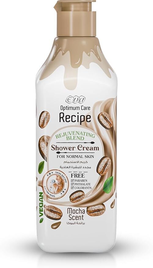 إيفا - كريم الاستحمام برائحة الموكا للبشرة العادية 370 مل