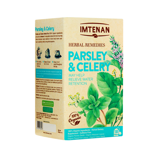 امتينان شاي اعشاب البقدونس والكرفس - 18 فلتر