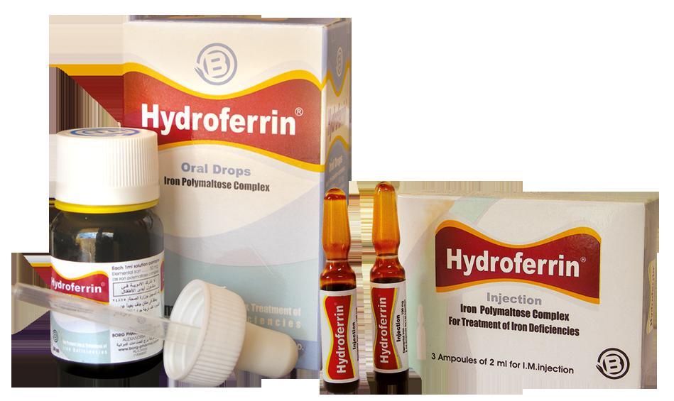 هيدروفيرين 50مجم/مل نقط بالفم 30 مل