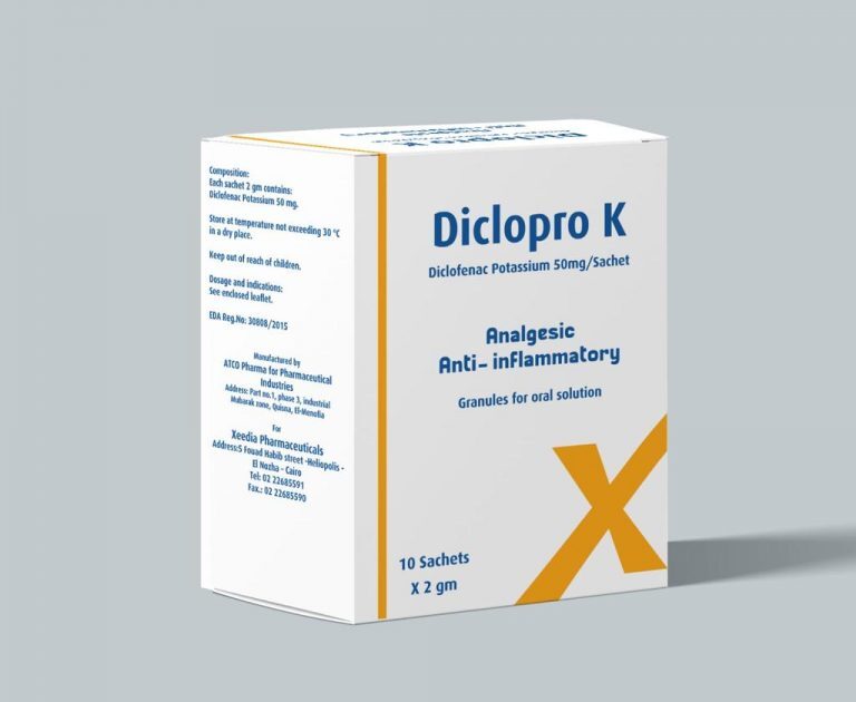 ديكلوبرو ك 50 مجم 10 أكياس