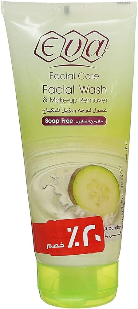 ايفا غسول ومزيل المكياج للبشره 150 مل خصم 20%