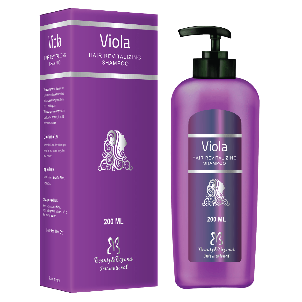 فيولا شامبو 200 مل
