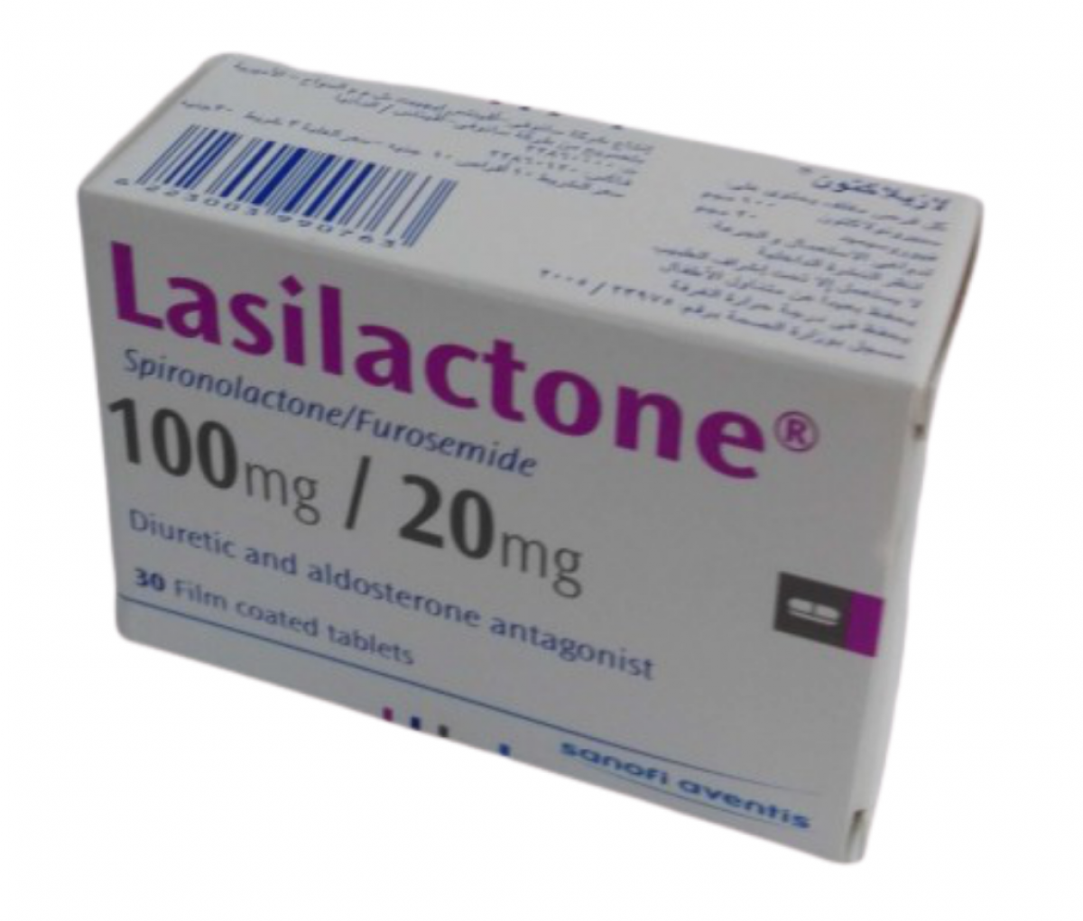 لازيلاكتون 100/20مجم 30 قرص