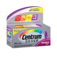 سنتروم سيلفر للنساء +50 - 100 قرص