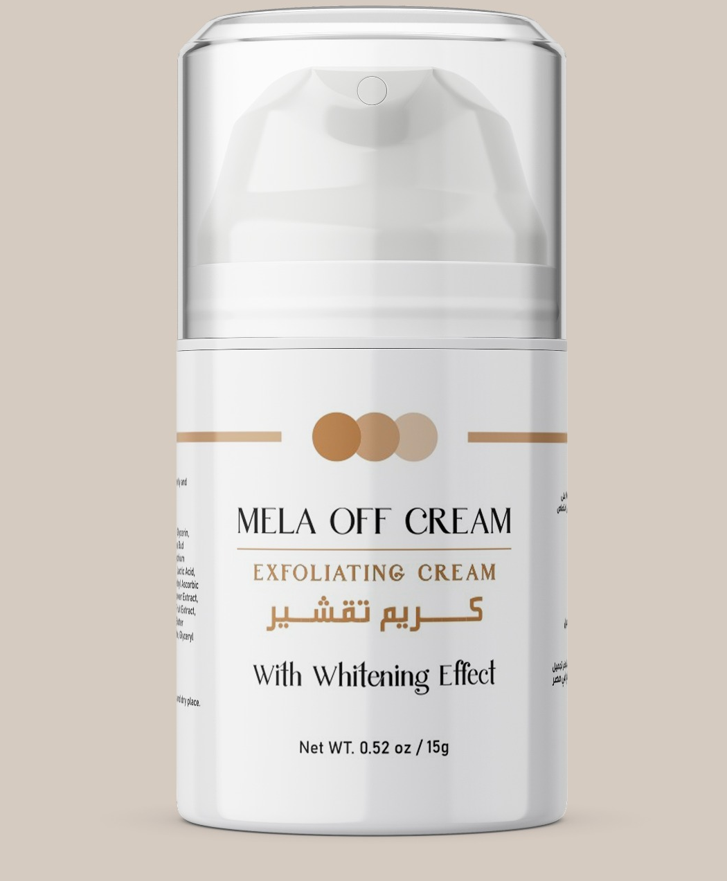 ميلا اووف كريم تقشير للوجه 15 مل