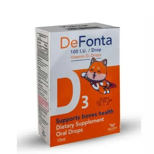 دوفونتا فيتامين د3 100 و..د 10 مل