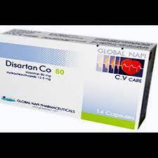 دايسارتان كو 80/12.5مجم 14 كبسولة