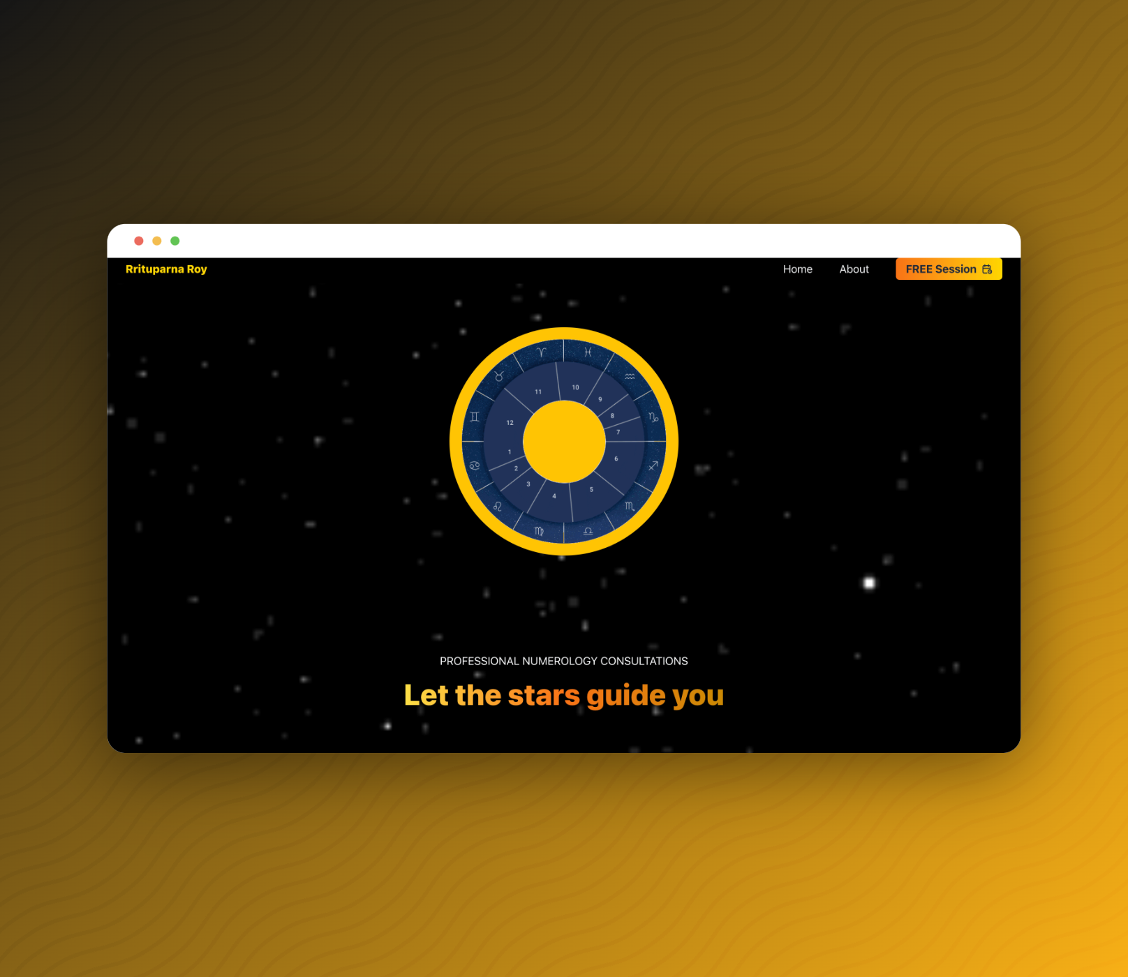 Landing Page for an Astrolger