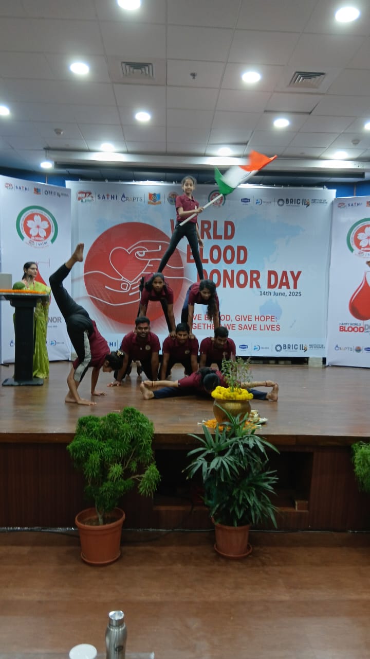 World Blood Donor Day Celebration With Evocative Yoga performance