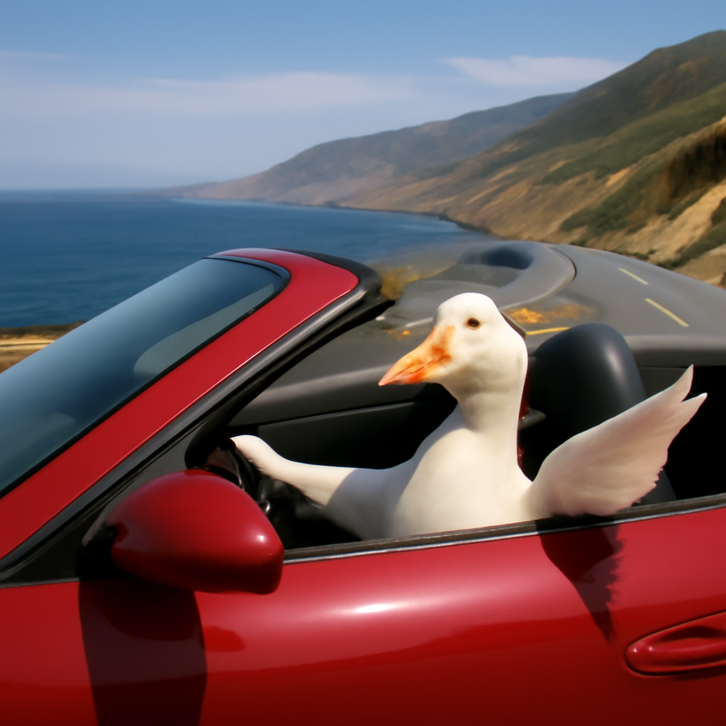 Duck on a California Adventure meme template