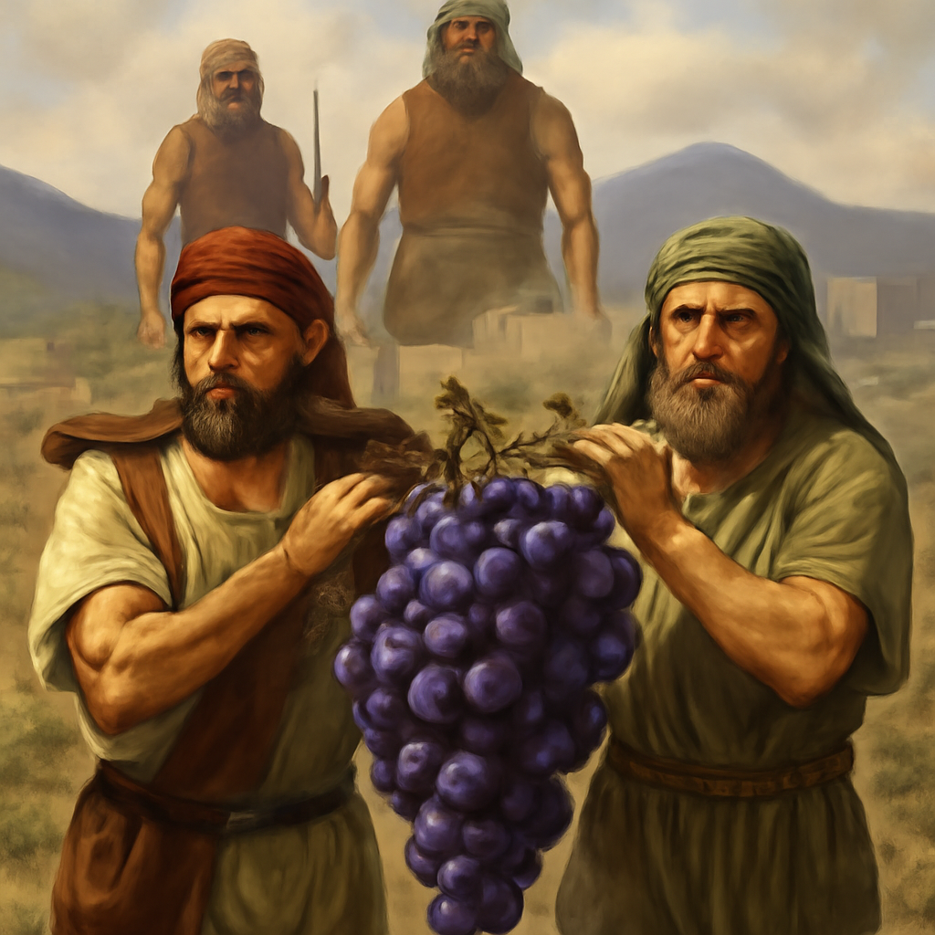 Spies Return from Canaan meme template