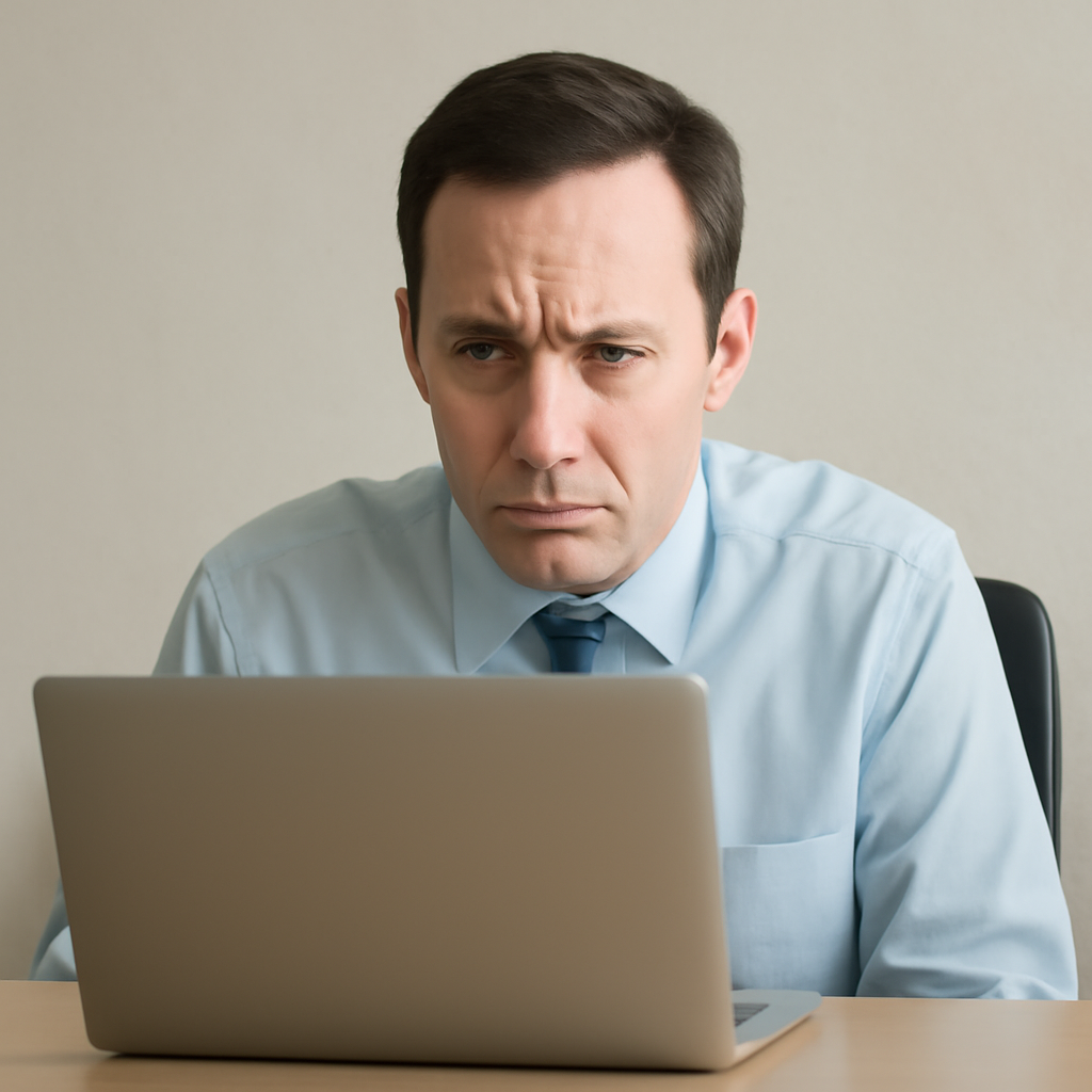 The Overwhelmed Office Worker meme template