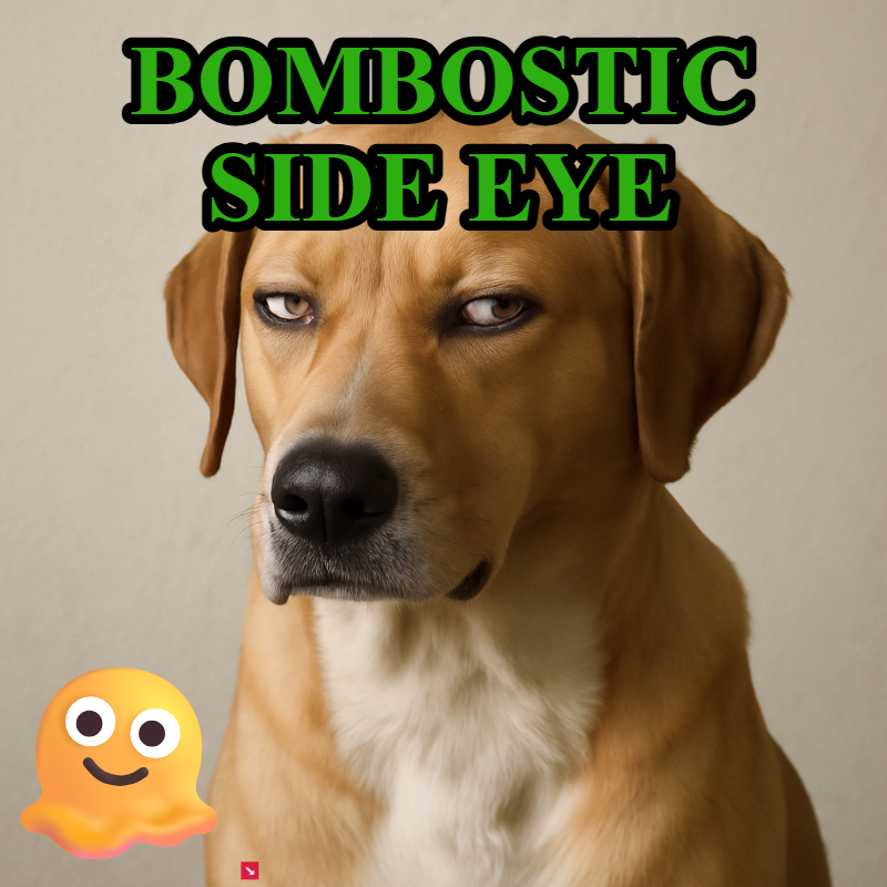 Bombostic Side Eye meme