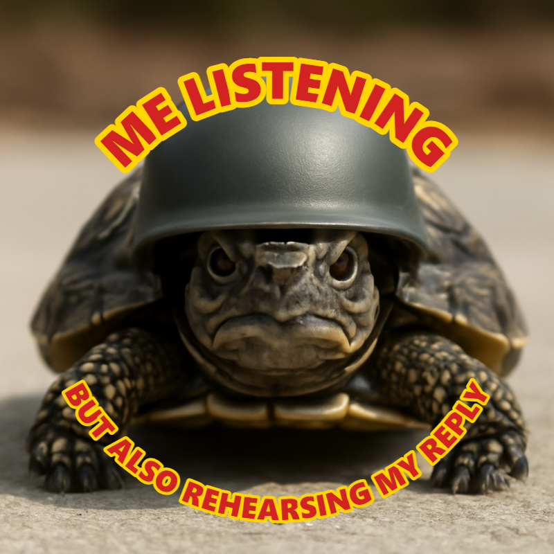 Me Listening meme